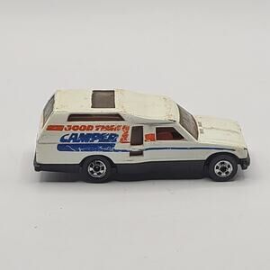 Vintage 1982 Mattel Hot Wheels White Minitrek Good Time Camper Wagon Malaysia